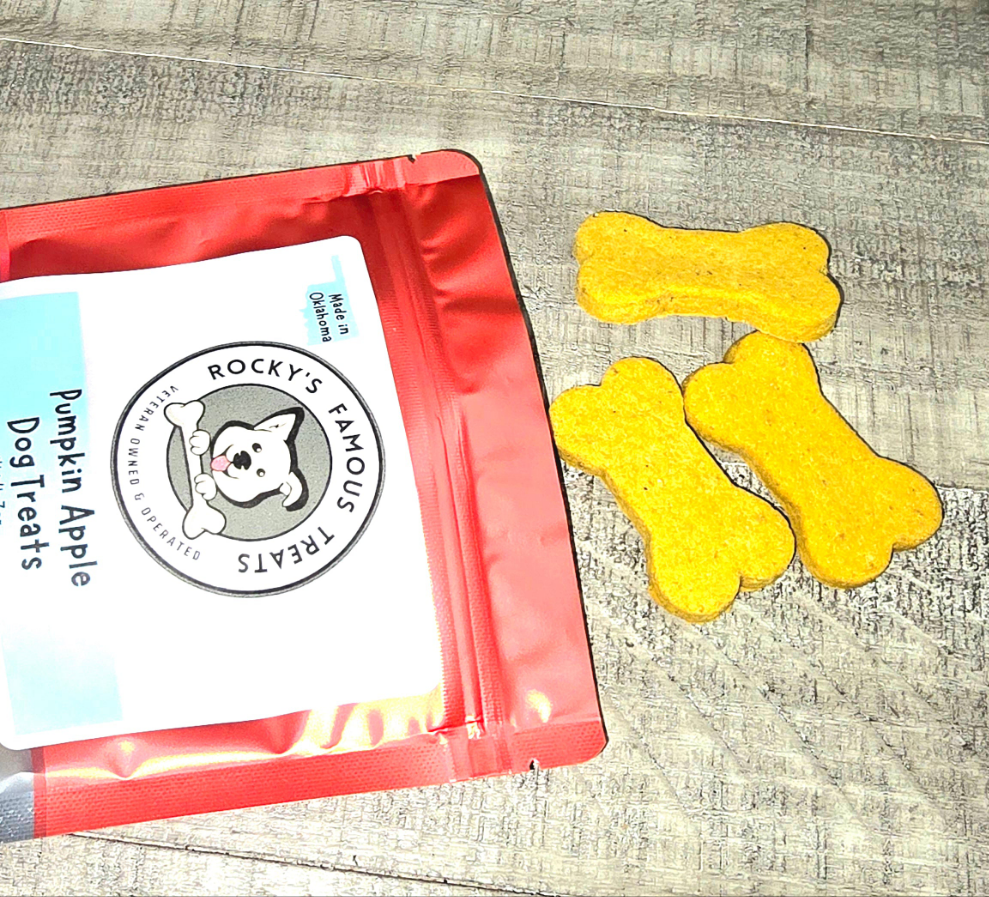 Pumpkin Dog Treats - Limited Ingredients - Rocky's Famous Treats