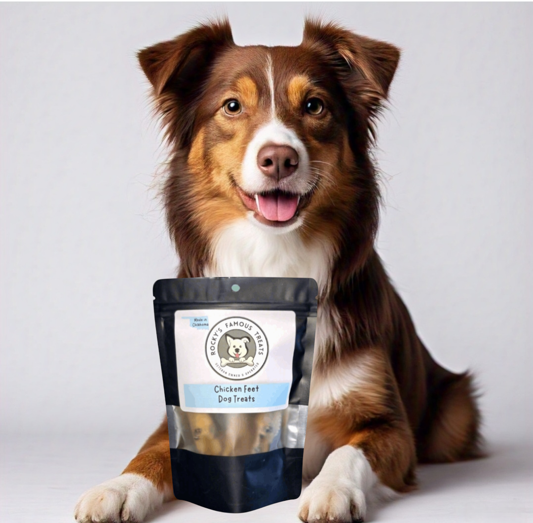 Natural Chicken Feet Dog Treats - Allergy-friendly, Single Ingredient, Crunchy treat enhancing Dental Health and Easy Digestion for Sensitive Stomach