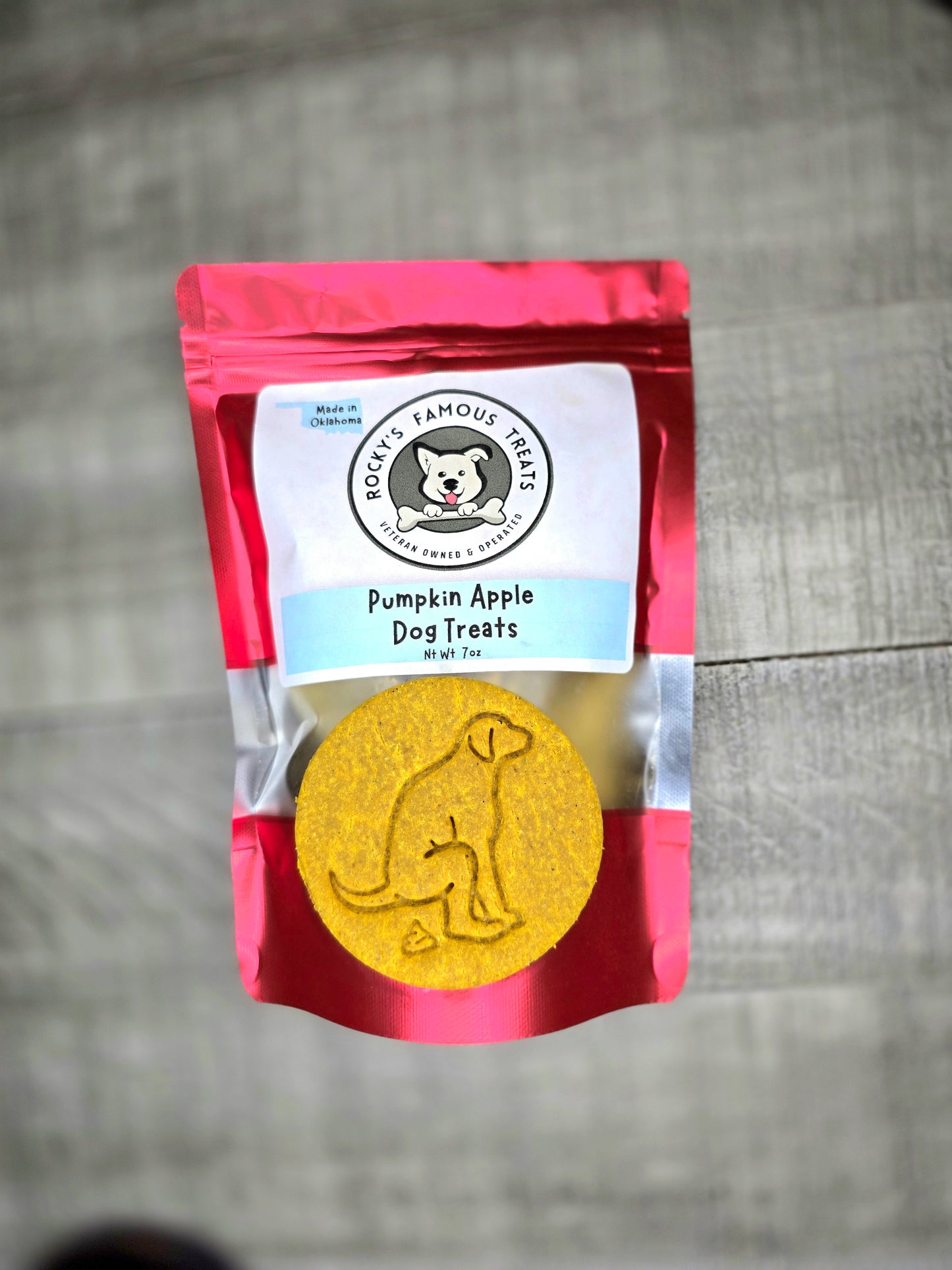 Dog Pooping Pumpkin Dog Cookies - Natural Ingredients | Handmade Dog Treats