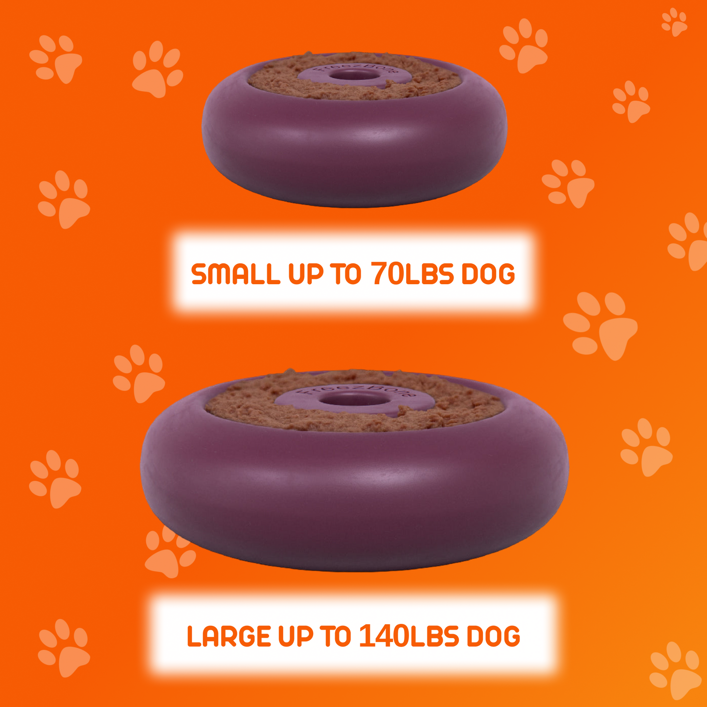 Freez Doughnut - Super Durable Treat Toy - Rocky's Famous Treats