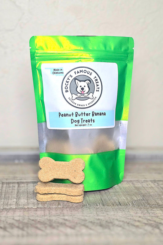 Peanut Butter Banana Dog Treats – Limited Ingredients