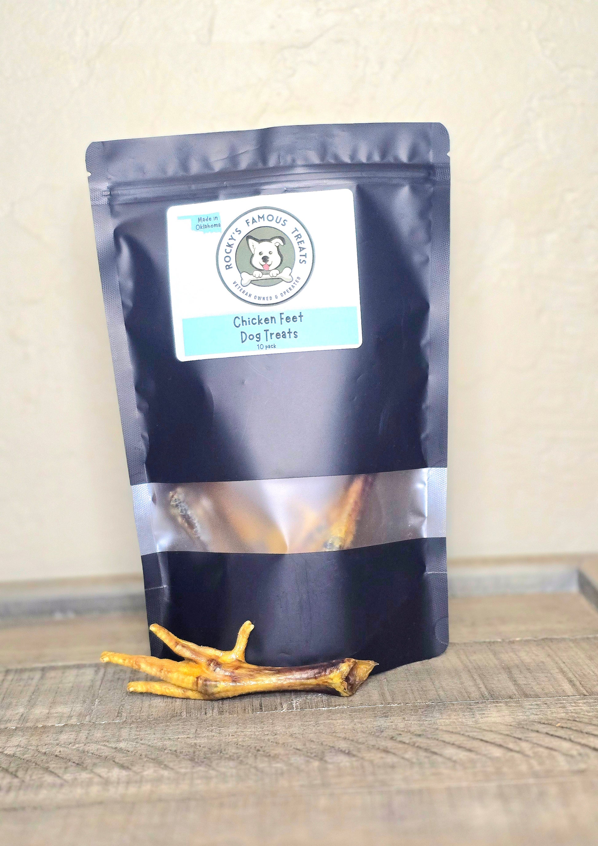 Chicken Feet Dog Treats – Single Ingredient - Rocky's Famous Treats