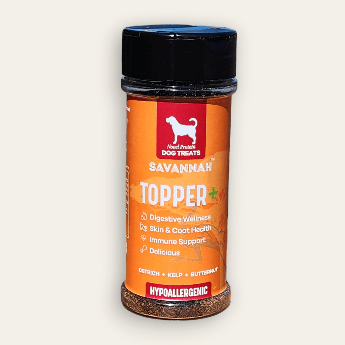 Topper Plus: Ostrich & Butternut (3oz) – The Flavor-Packed Superfood Boost for Your Dog's Kibble - Rocky's Famous Treats