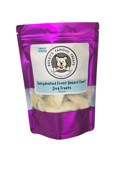 Dehydrated Front Rabbit Feet