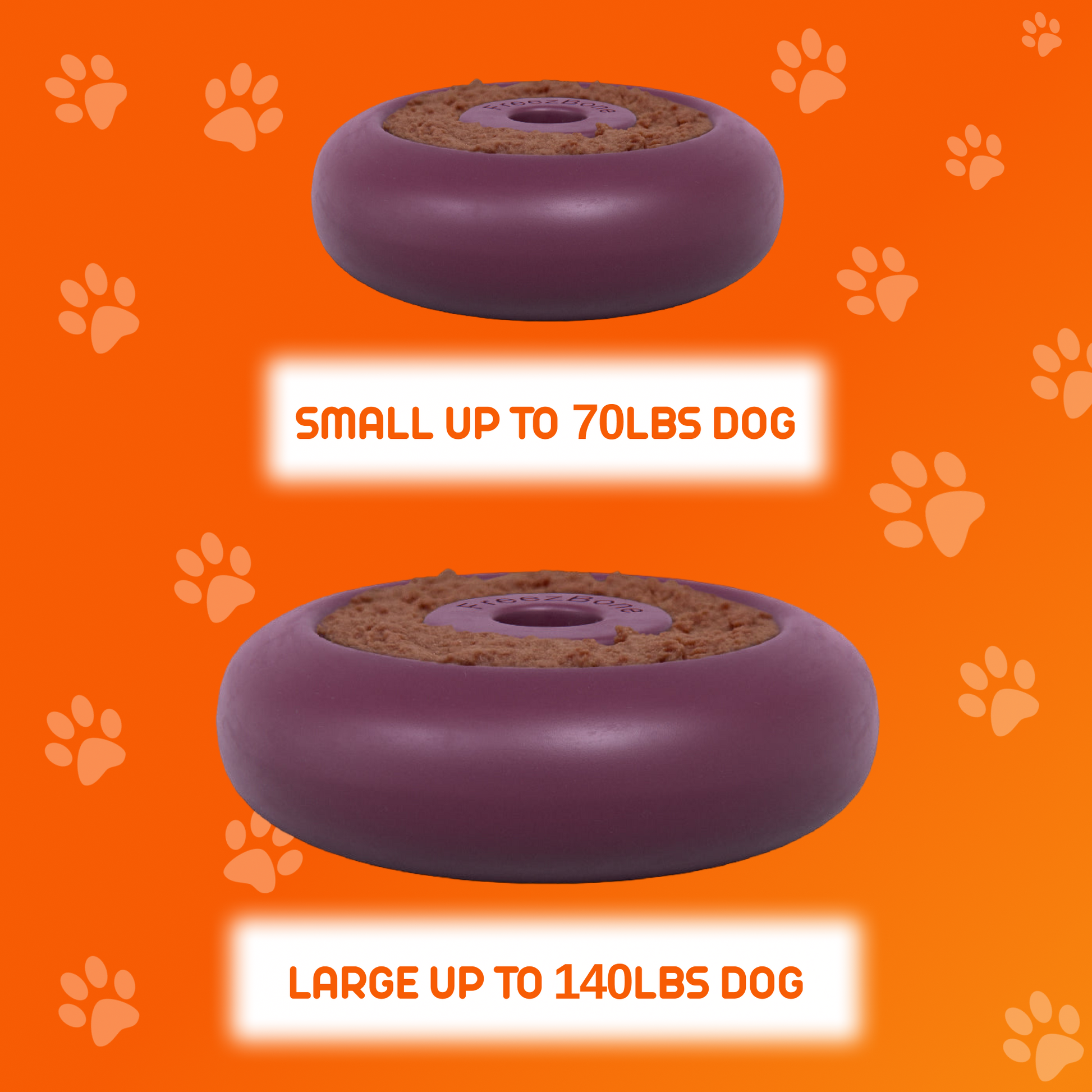 Freez Doughnut - Super Durable Treat Toy - Rocky's Famous Treats